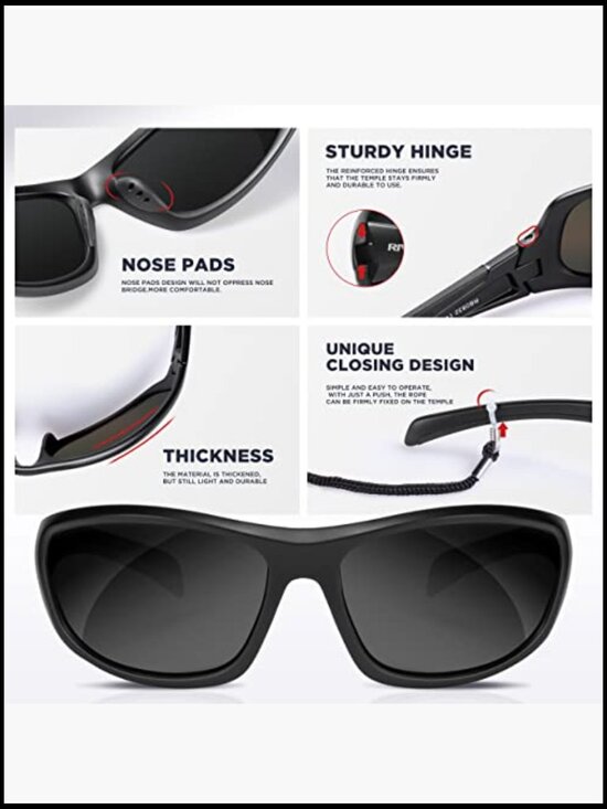 Polarized Sunglasses UV400 Protection TR90 Frame Outdoor Activities main image 5